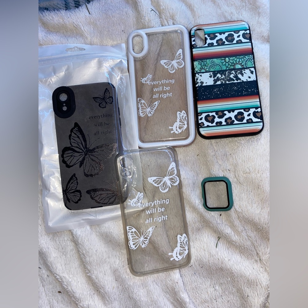 iPhone XR cases plus Apple Watch cover